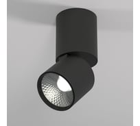 Потолочный светодиодный светильник Elektrostandard 25042/led 10w 4000k чёрный a063680