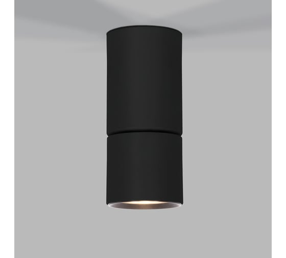 Потолочный светодиодный светильник Elektrostandard 25042/led 10w 4000k чёрный a063680