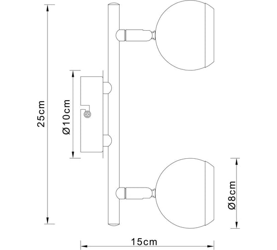 Спот GLOBO LIGHTING oman globo 57882-2