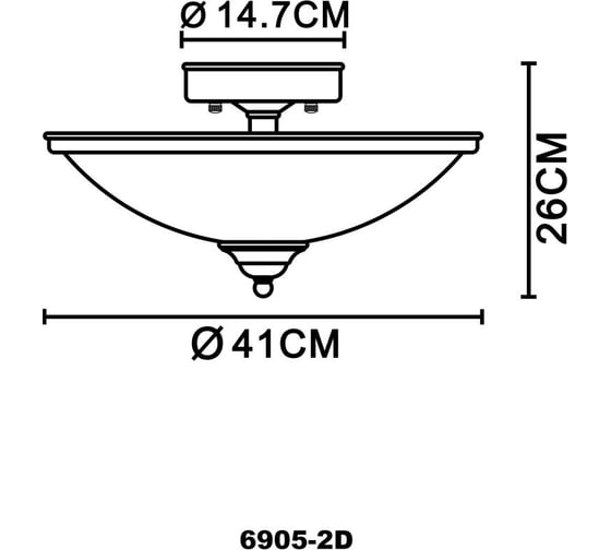 Потолочная люстра GLOBO LIGHTING sassari globo 6905-2D