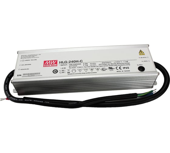 LED-драйвер Mean Well HLG-240H-C2100ABAC-DC Т03234773