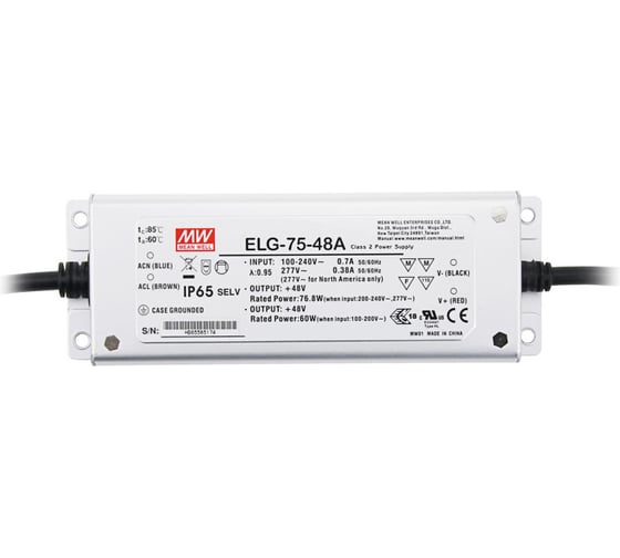LED-драйвер Mean Well ELG-75-48AAC-DC Т02295259