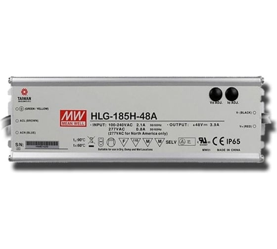 LED-драйвер Mean Well HLG-185H-48AAC-DC Т00297430 1