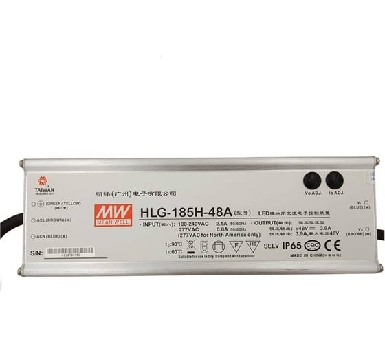 LED-драйвер Mean Well HLG-185H-48AAC-DC Т00297430