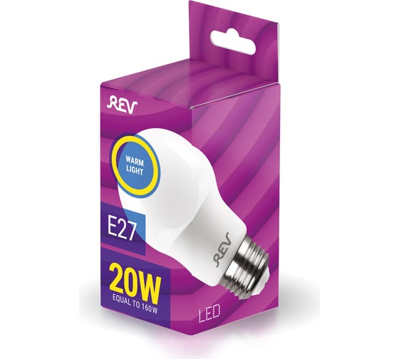 Светодиодная лампа REV A60 Е27 20W, 2700K, 32404 1