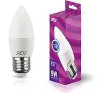 Светодиодная лампа REV C37 Е27 9W, 4000K, 32413 3