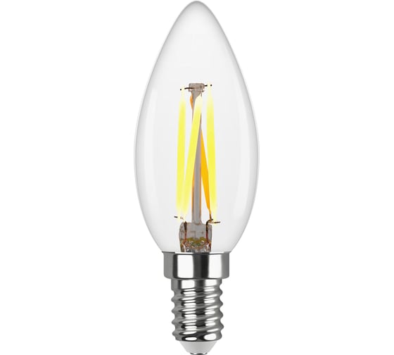 Светодиодная лампа REV FILAMENT свеча, С37, E14, 5W, 4000K, DECO Premium 32360 0