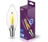 Светодиодная лампа REV FILAMENT свеча, С37, E14, 5W, 4000K, DECO Premium 32360 0 1