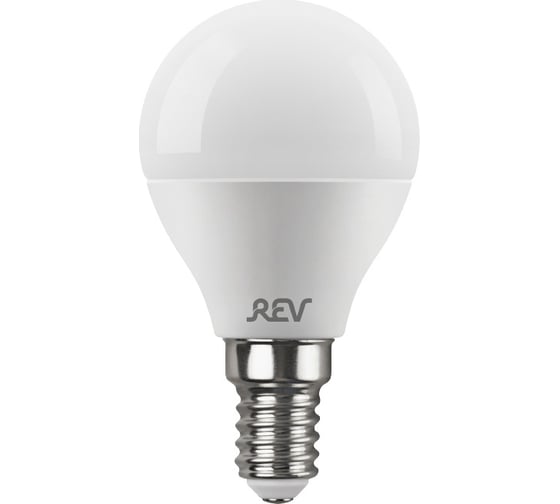 Светодиодная лампа REV G45 Е14 9W, 2700K, 32406 5