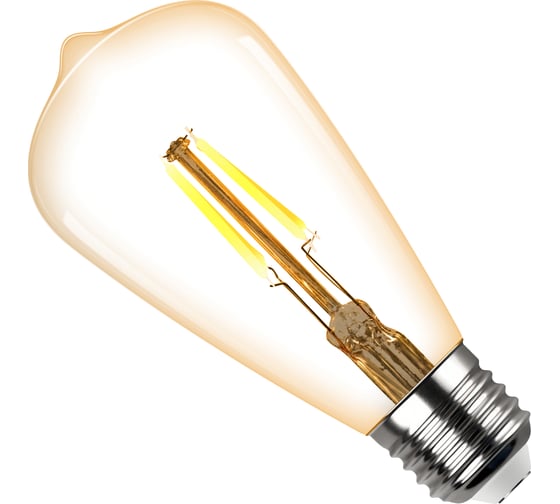Светодиодная лампа REV VINTAGE Filament ST64, E27, 5Вт, 2700K, DECO Premium, 32435 5