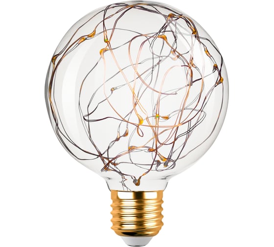 Светодиодная лампа REV VINTAGE Copper Wire шар G95, E27, 2700K, DECO Premium, 32444 7