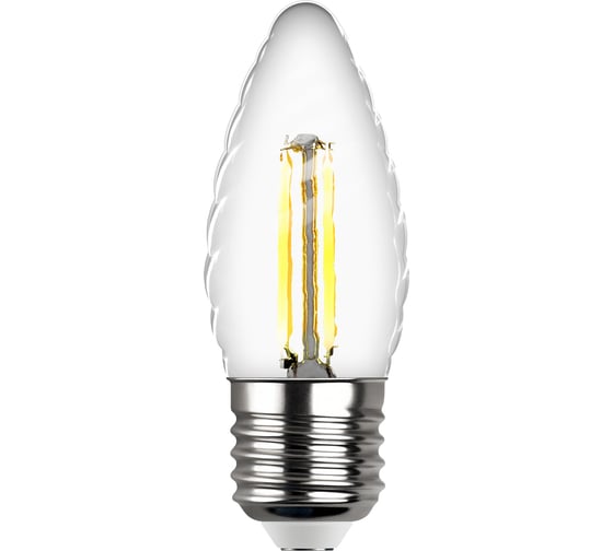 Светодиодная лампа REV FILAMENT свеча витая, TC37, E27, 5W, 2700K, DECO Premium 32426 3