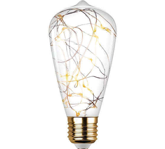Светодиодная лампа REV VINTAGE Copper Wire ST64, E27, 2700K, DECO Premium, 32445 4