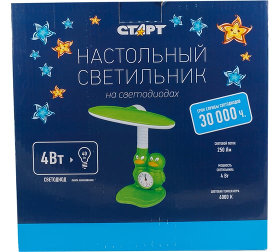 Настольный светильник СТАРТ CT66_зеленый