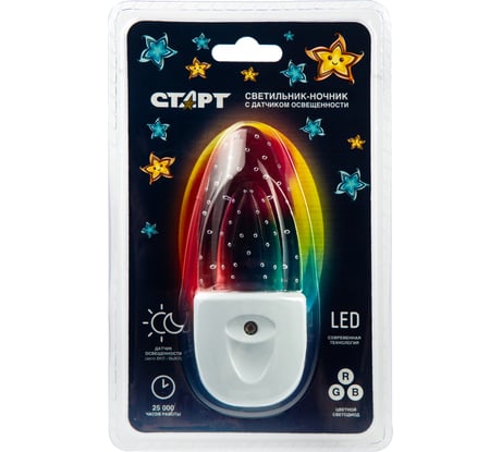 Светодиодный светильник-ночник СТАРТ NL 1LED капля NL 1LED капля 15851665