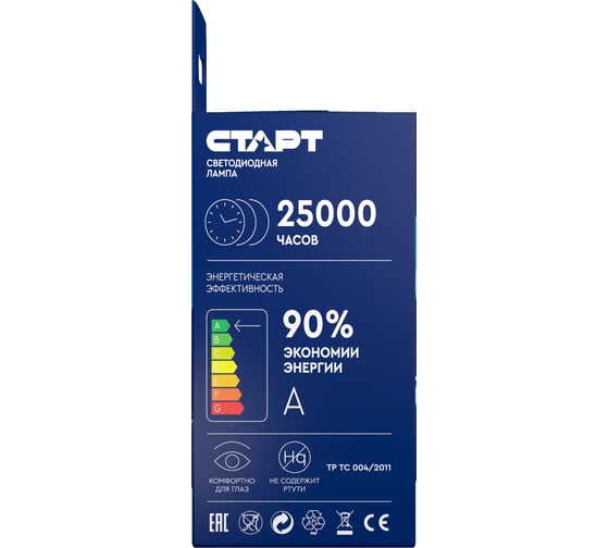 Светодиодная лампа СТАРТ в колбе лон ECO LEDGLSE27 20W 40 ECO LEDGLSE27 20W 40 15851656