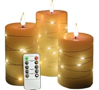 Светодиодные свечи сет LED Elementary Candle 2, гирлянда Homium CL02STR