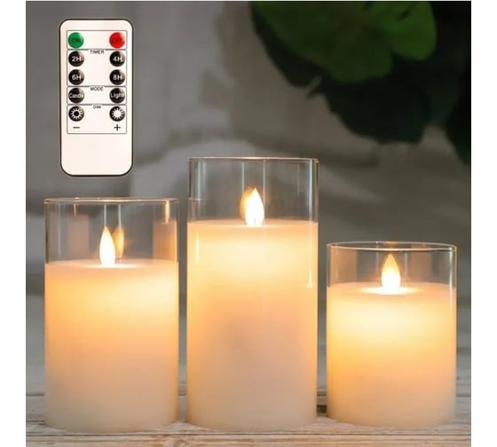 Светильник LED Elementary Candle С3, стекло светлое Homium CL03WGL