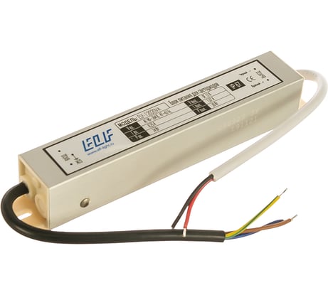 Герметичный блок питания ELF 12В, 20Вт, IP67 12020VA