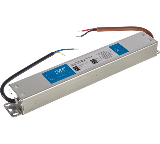 Герметичный компактный блок питания ELF, 24В, 100Вт, IP67 24100С-HY