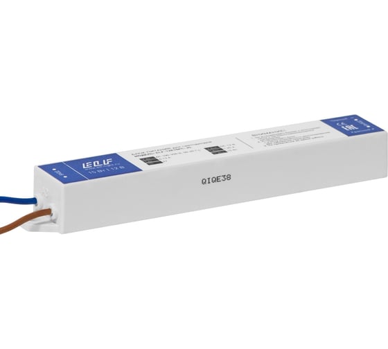 Блок питания ELF, 12В, 15Вт, пластик, IP67 12E15PC-JO