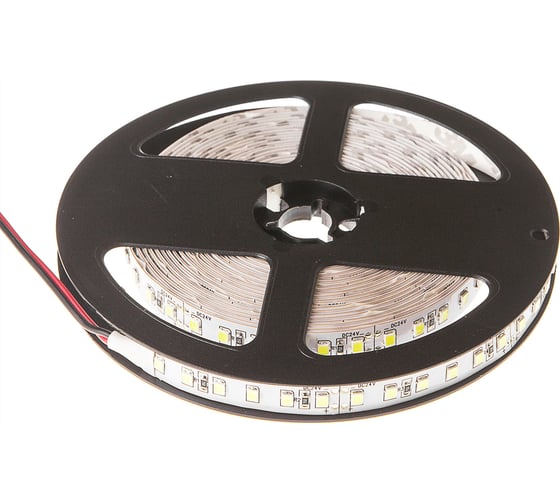 Светодиодная лента ELF 600SMD диодов 2835, 24В, 5 м, ГИПЕР, белая ELF-600SMD2835NWW-Hy24