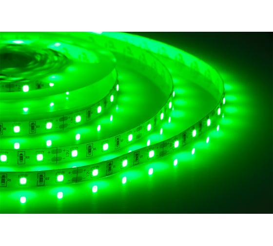 Светодиодная лента ELF GERMES, 300SMD 2835, 12В, IP65, 5 м, зеленая 300SMD2835-GERMES-G