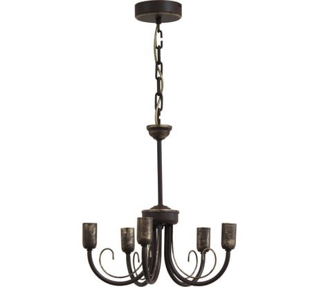 Светильник ЭЛЕТЕХ Рустика 251 кор.зол. НСБ 01-5х60-121 Е14 ИУ 1005404143