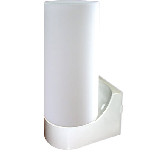 Светильник ЭЛЕТЕХ Цилиндр 1 НББ 64-60-094 опал матовый /корпус белый ГУ 1005100397 1