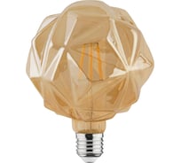 Светодиодная филаментная лампа HOROZ ELECTRIC RUSTIC CRYSTAL-4 4W 2200K E27 220-240V 001-036-0004 HRZ01000438