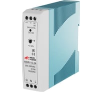 Источник питания Prompower mdr-10-24, на выходе 24 в dc, 0.41a, 10 вт. входное 85-264 в ac (120-370 в dc) MDR1024