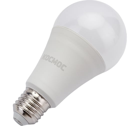 Светодиодная лампа КОСМОС LED 30Вт 220В Е27 D70x136 4500К белый A70, LkecLED30wA70E2745