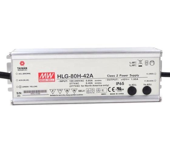 Источник питания Mean Well HLG-80H-42A AC/DC Т00302796 1