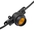 Гирлянда уличная Jazzway "Белт-лайт" PBL-S20/L06+1.5 Black E27 IP65 6м 20ламп 1.5м шнур соединить в линию max750Вт (лампы не в комплекте возможно использовать с фитолампами в теплице) 5040540A 12