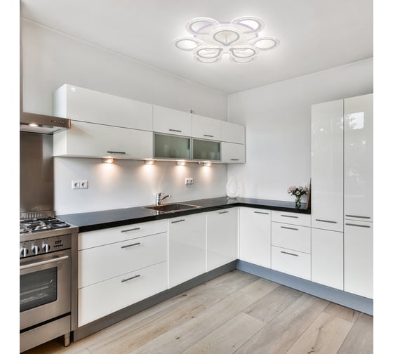 Потолочный светильник ESCADA 10270/9 LED*137+11W White 10270/9LED BL