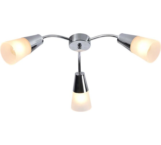 Потолочный светильник ESCADA 1100/3P Е14*40W Chrome 1100/3P Chrome
