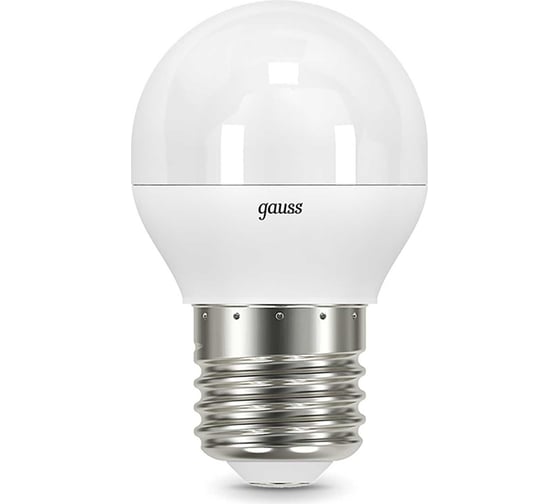 Лампа Gauss LED Шар E27 9.5W 950lm 4100K 105102210
