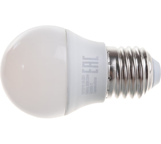 Лампа Gauss LED Шар E27 9.5W 890lm 3000K 105102110