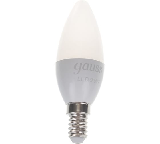 Лампа Gauss LED Свеча E14 9.5W 890Лм 3000К SQ 103101110
