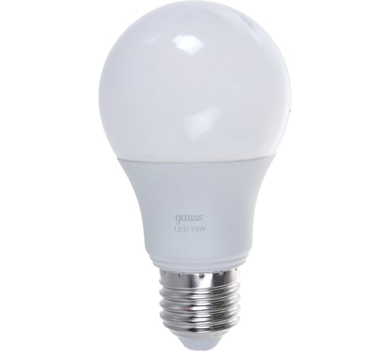 Лампа Gauss LED A60 10W E27 880lm 2700K 102502110-S