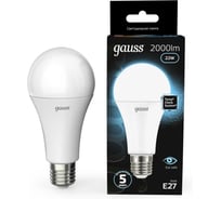 Лампа Gauss LED A70 22W E27 1640Лм 4100K SQ 102502222