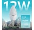 Светодиодная Лампа Gauss Elementary Свеча 12W 920lm 4100K Е14 LED 33122 2