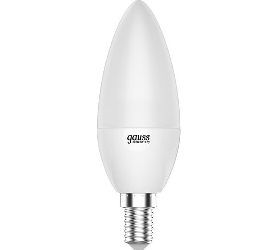 Лампа Gauss LED Elementary Свеча 10W E14 730Лм 4100K SQ 33120