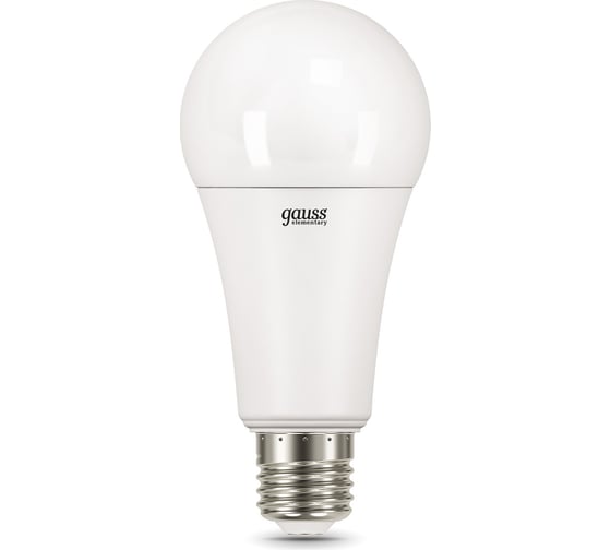 Лампа Gauss LED Elementary A67 25W E27 2000Лм 3000K SQ 73215