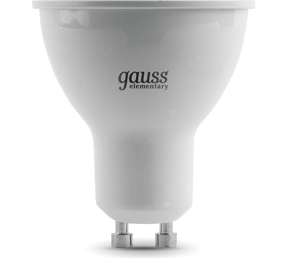Лампа Gauss LED Elementary MR16 GU10 9W 640Лм 3000К SQ 13619