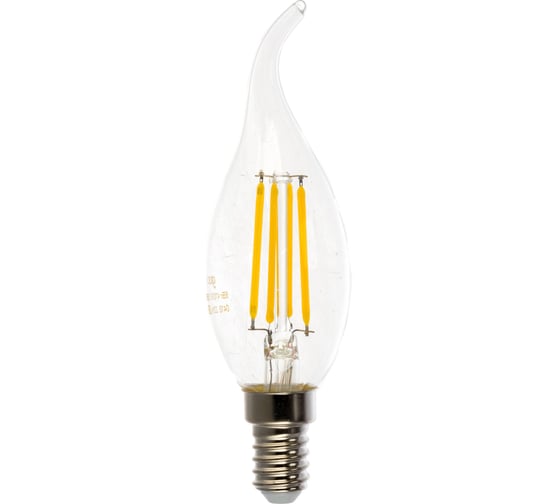 Лампа Gauss LED Filament Свеча на ветру dimmable E14 5W 450Лм 4100K SQ 104801205-D