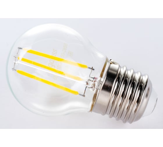 Лампа Gauss LED Filament Шар dimmable E27 5W 450lm 4100K 105802205-D