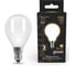 Лампа Gauss LED Filament Шар OPAL E14 5W 420Лм 2700K SQ 105201105 1