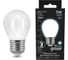 Лампа Gauss LED Filament Шар OPAL E27 5W 450Лм 4100K SQ 105202205 1