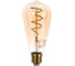 Лампа Gauss LED Filament ST64 Flexible E27 6W Golden 360Лм 2400К SQ 157802006 7